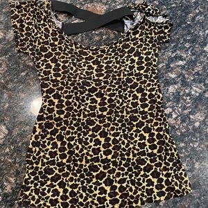 Leopard Top